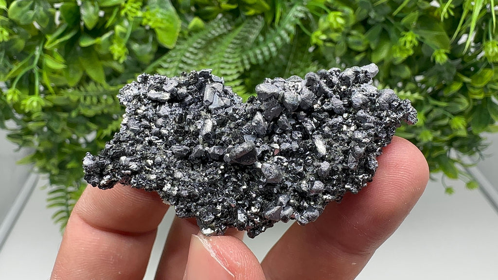 Sphalerite Galena Crystal Cluster with Quartz, Epidote & Chlorite