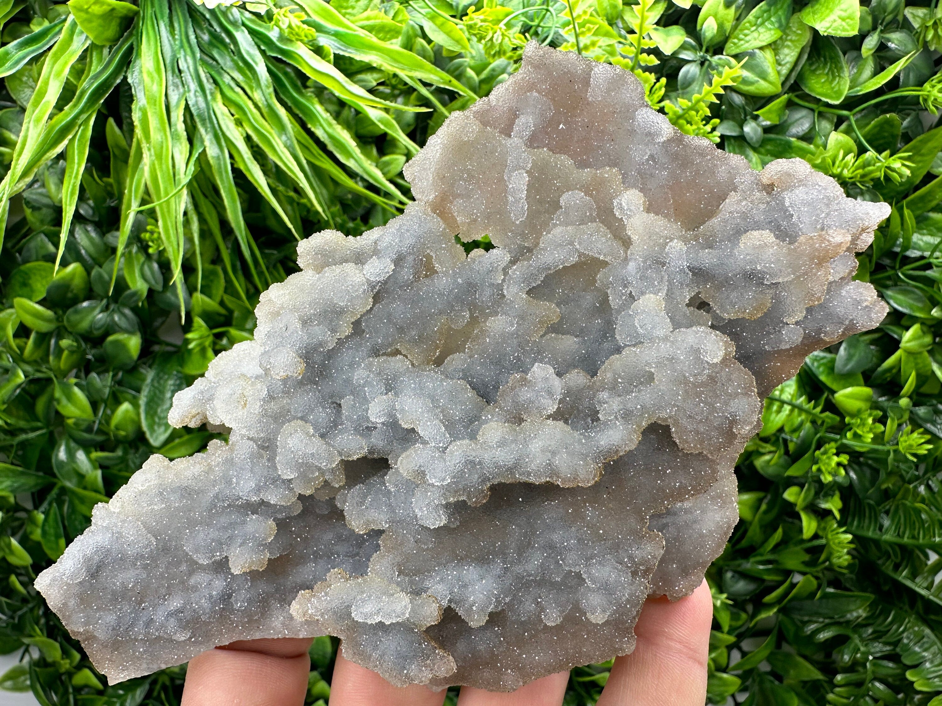Chalcedony Quartz Cluster with Chlorite, Madan Bulgaria