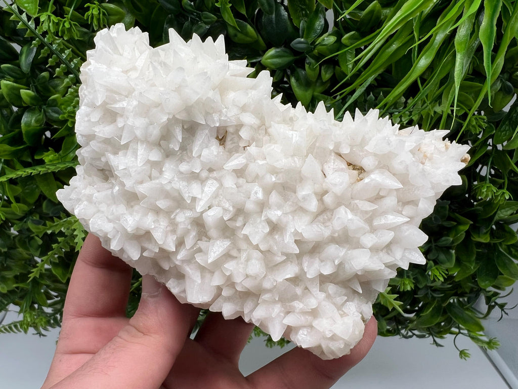 Calcite on Aragonite: Djurcovo Mine, Bulgaria Healing Crystal