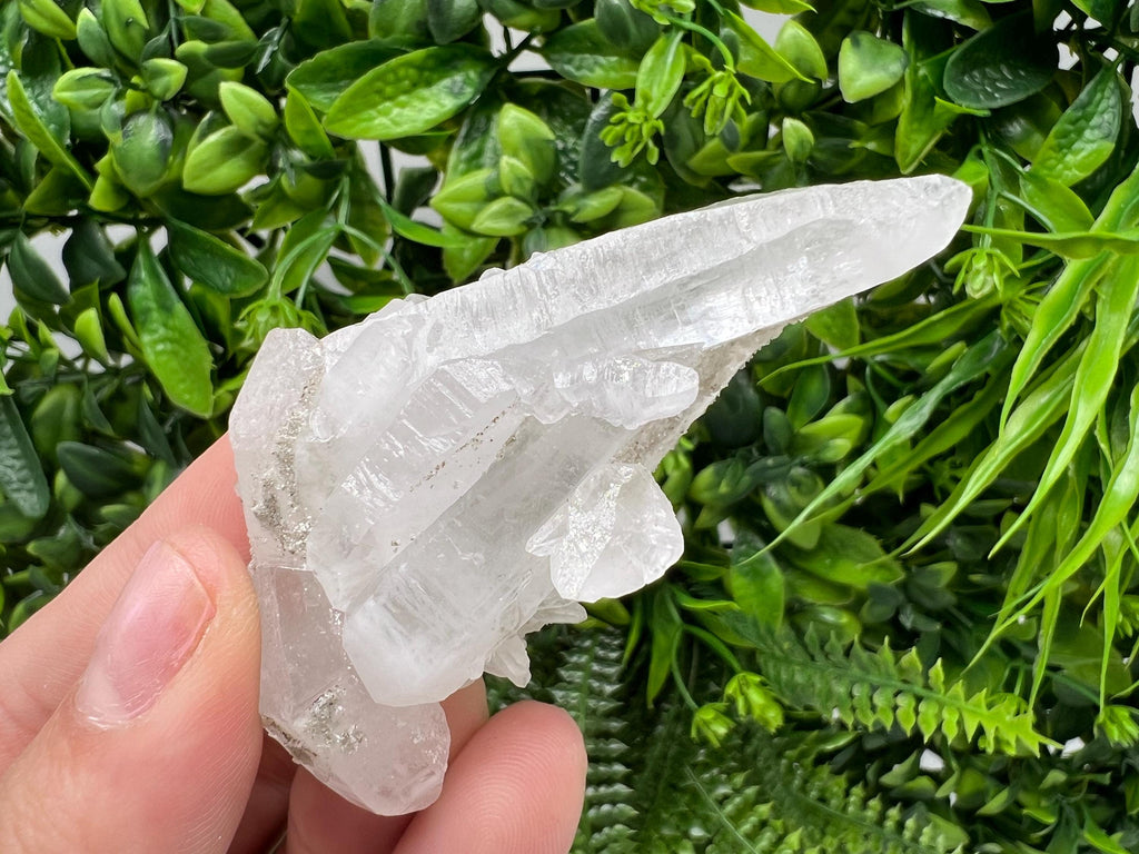 Wonderful Transparent Quartz on Chlorite Matrix,From Borieva mine,Madan,Bulgaria,Quartz,Quartz crystal,mineral specimen,collection quartz