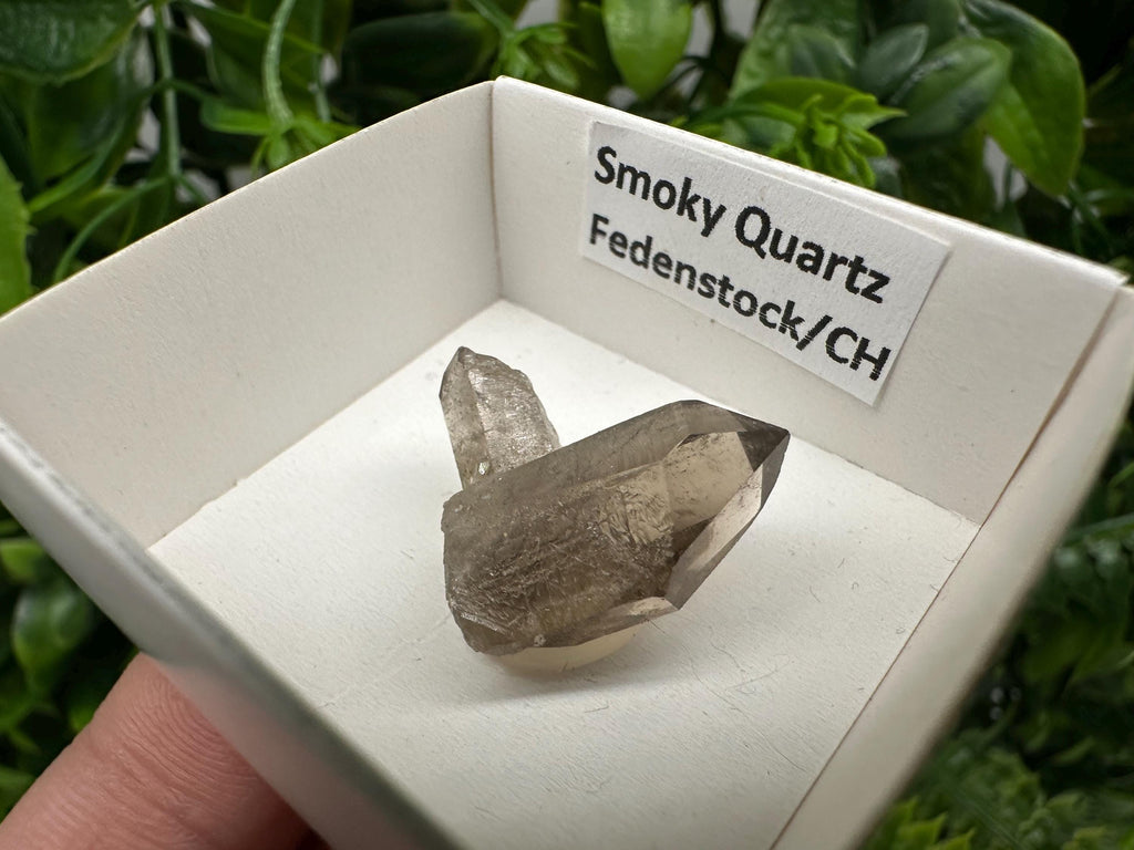 Rare Smoky Quartz Point, Fedenstock Switzerland Mineral Specimen