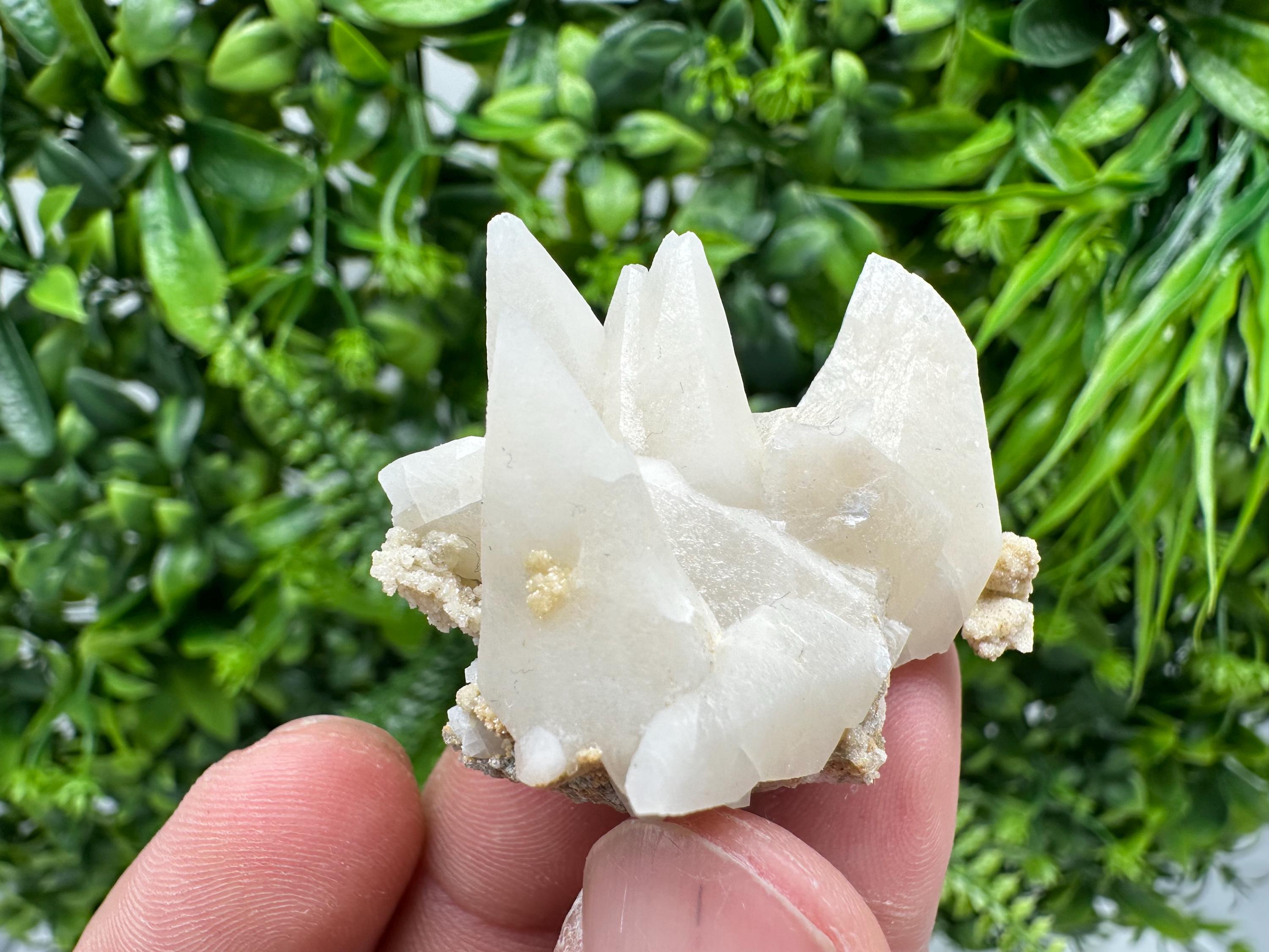 Calcite on Aragonite: Djurcovo Mine, Bulgaria Healing Crystal