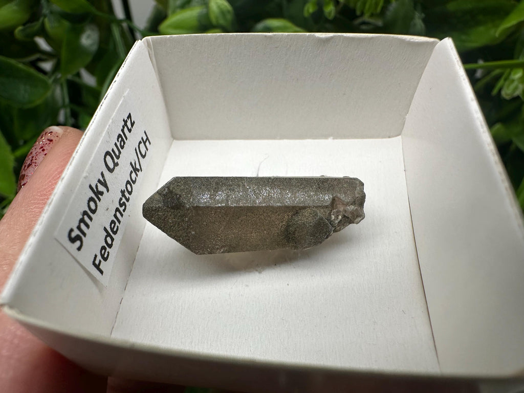 Rare Smoky Quartz Point, Fedenstock Switzerland, Mineral Specimen (30 MM)