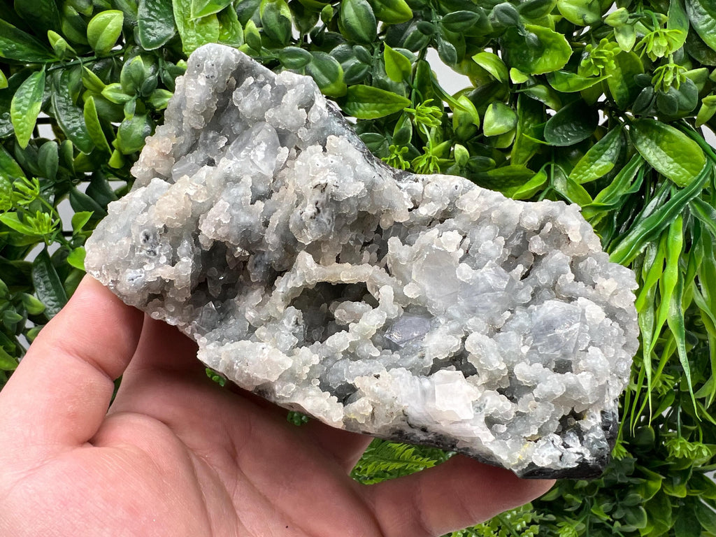 Natural Chalcedony Specimen: India Crystal Mineral Collection, Home Decor