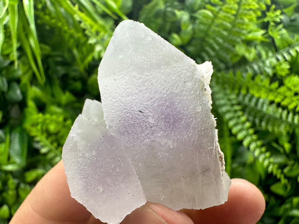 Amethyst Phantom Quartz with Chalcedony and Chlorite