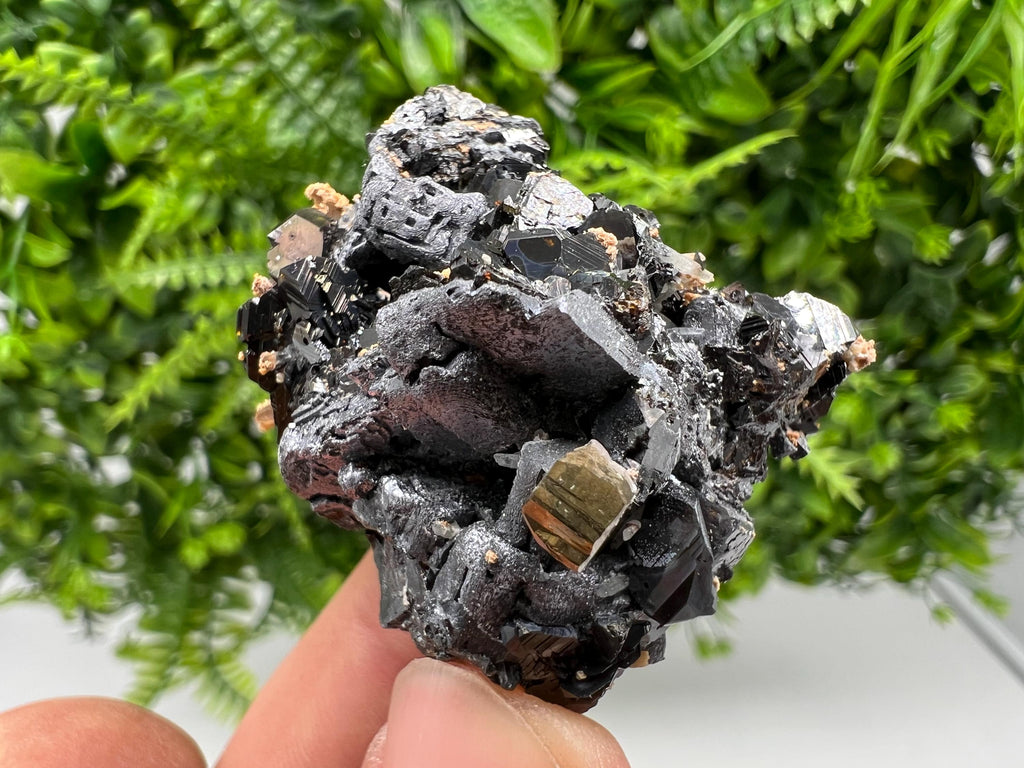 Skeletal Galena, Pyrite, Quartz Mineral Specimen, Madan Bulgaria
