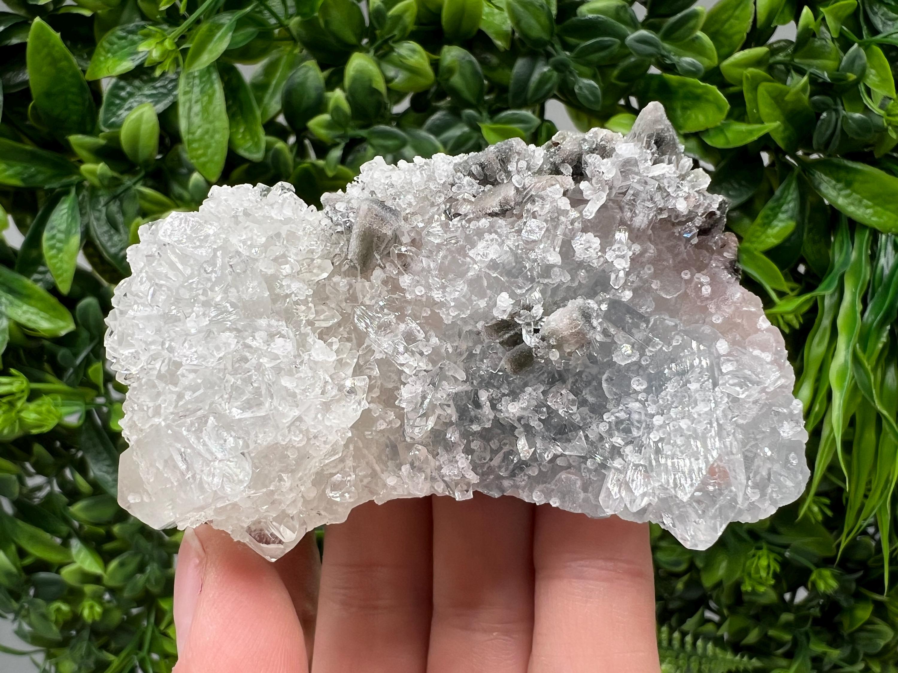 Apophyllite Crystal Specimen, India Minerals, Rare Stone Decor