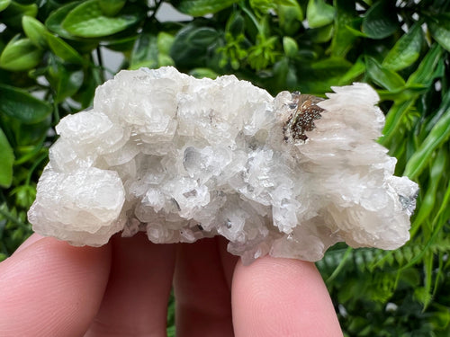 Calcite on Quartz Specimen, Borieva Mine, Madan, Bulgaria