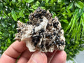 Stunning Sphalerite on Calcite from 9 th September mine,Madan,Bulgaria,Natural,collection mineral specimen,home decor stone ,Rare crystal