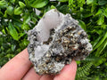 Pyrite Quartz Calcite Specimen: Borieva Mine Mineral Collection
