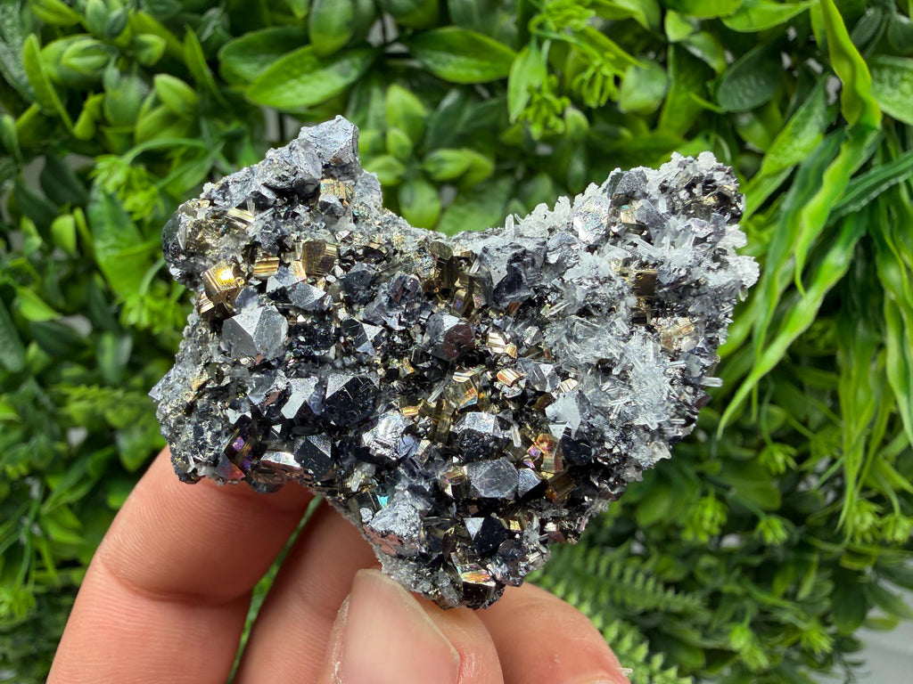 Galena Pyrite Sphalerite Quartz  Mineral Specimen, Krushev dol Mine