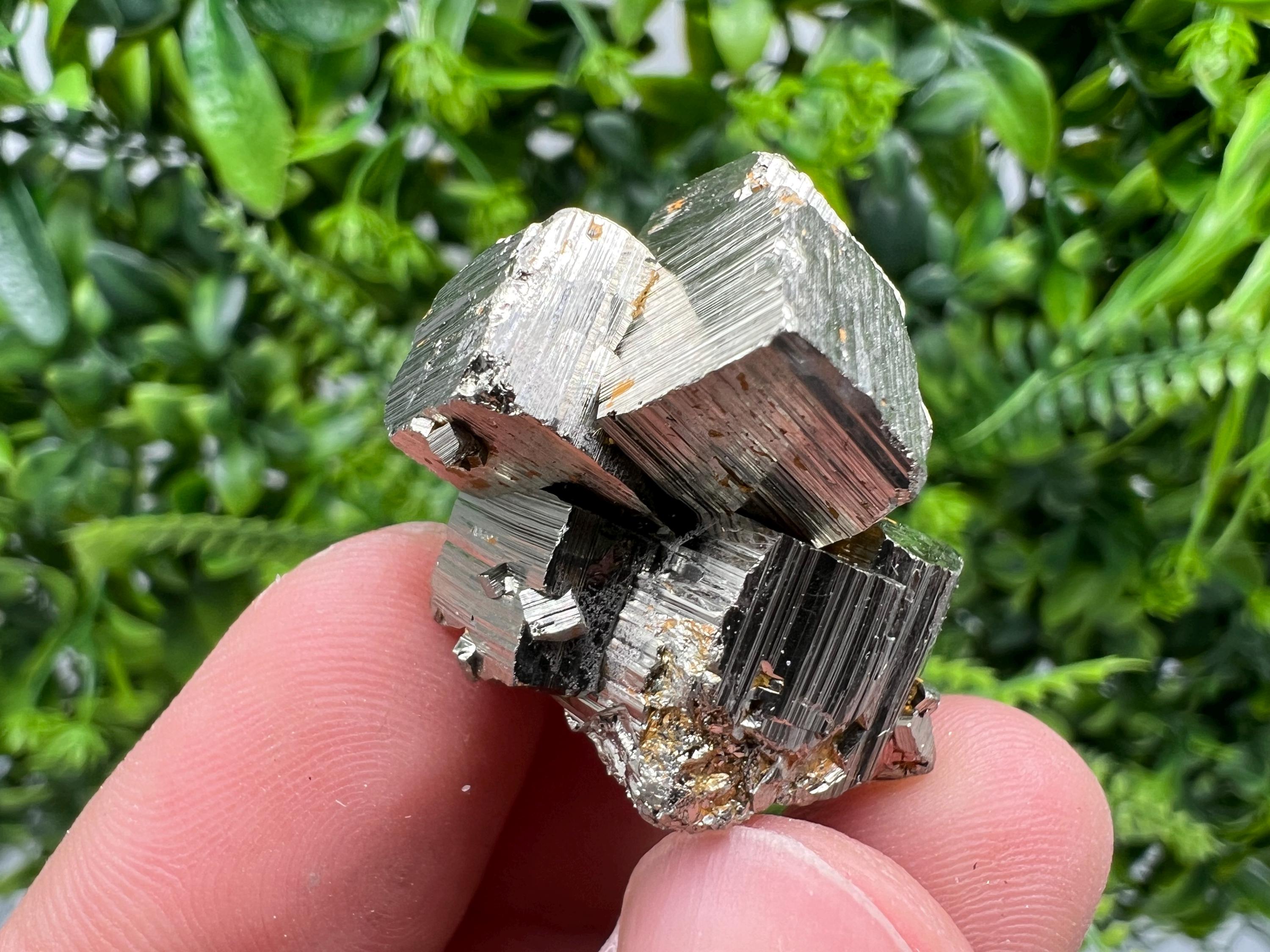 Floating Pyrite Crystal: Rare Mineral Specimen, Borieva Bulgaria