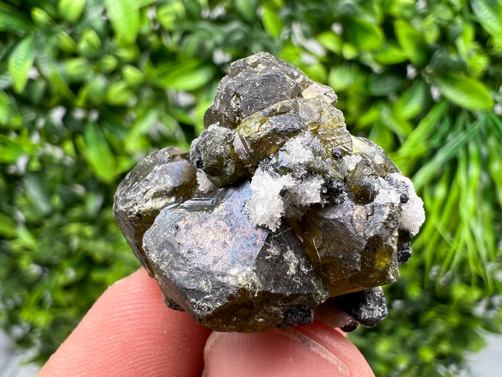 Transparent Sphalerite Gem: Rare Cleiophane Crystal Mineral Stone