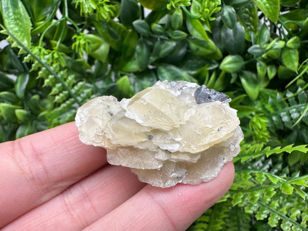Natural Calcite Cluster: Bulgarian Mineral Specimen, Home Decor Stone