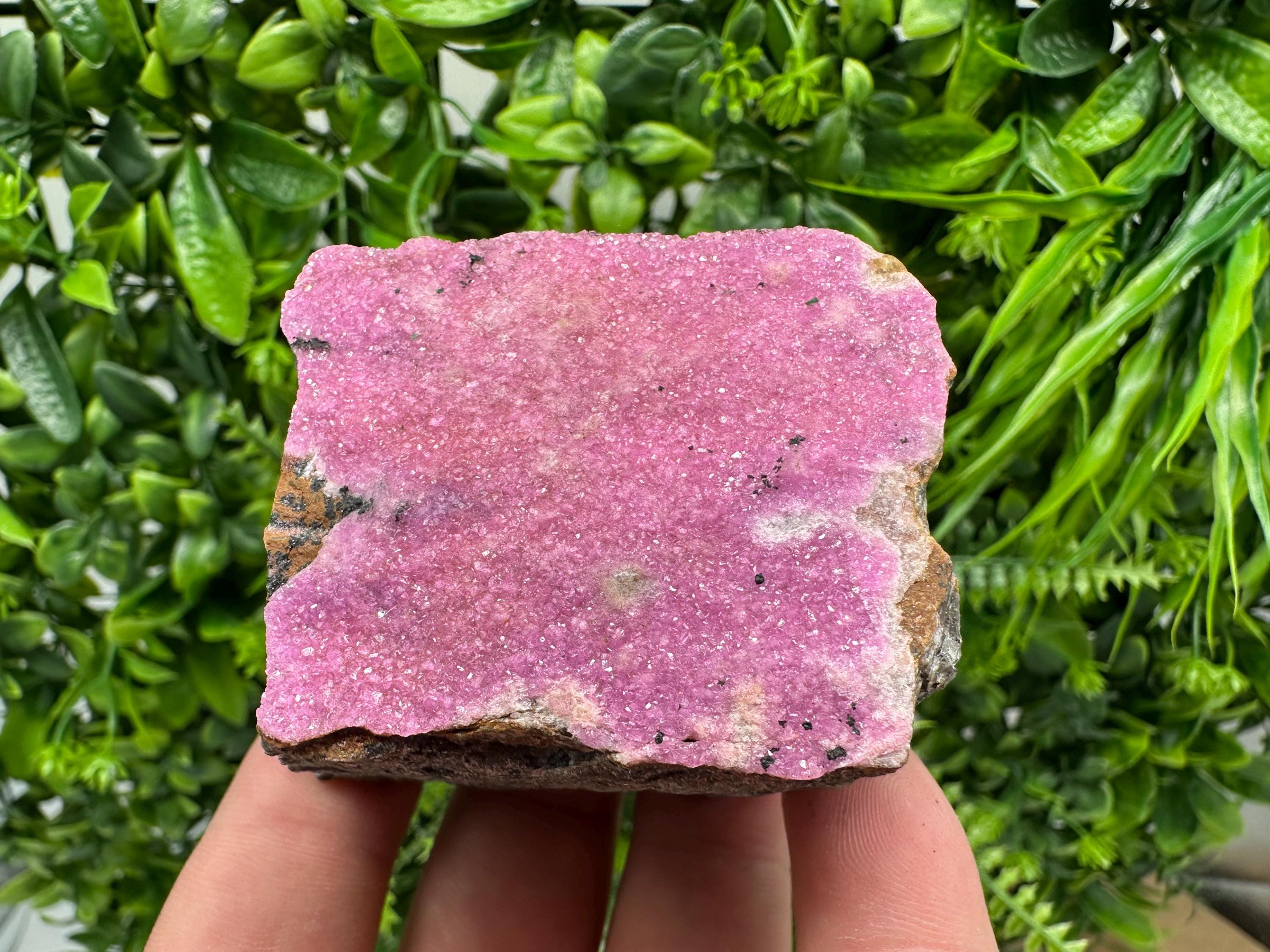 Cobalto Calcite Crystal, Pink Mineral Specimen, Republic of Congo