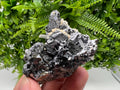 Collected Skeletal GALENA,Sphalerite,Quartz,Calcite from Krushev dol mine,Madan,Bulgaria,natural,collectible mineral specimen home decor