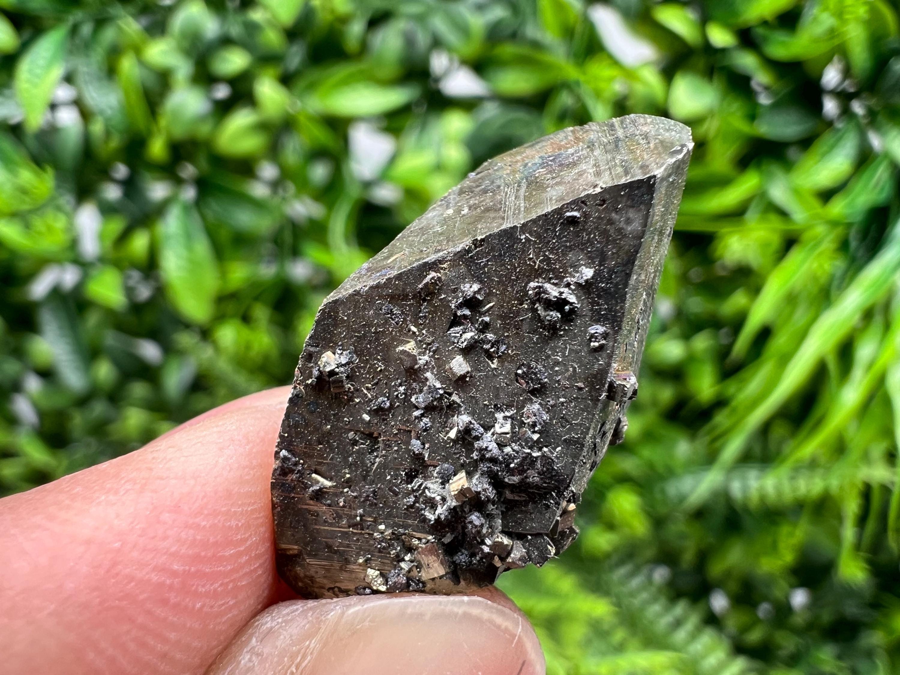 Mini Rare crystallisation Pyrite,Borieva mine,Bulgaria,floating Pyrite,golden Pyrite,Pyrite cluster,mini Collection specimen,Rainbow Pyrite