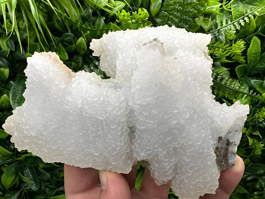 Chalcedony Quartz Cluster with Chlorite - Bulgaria Mineral Specimen