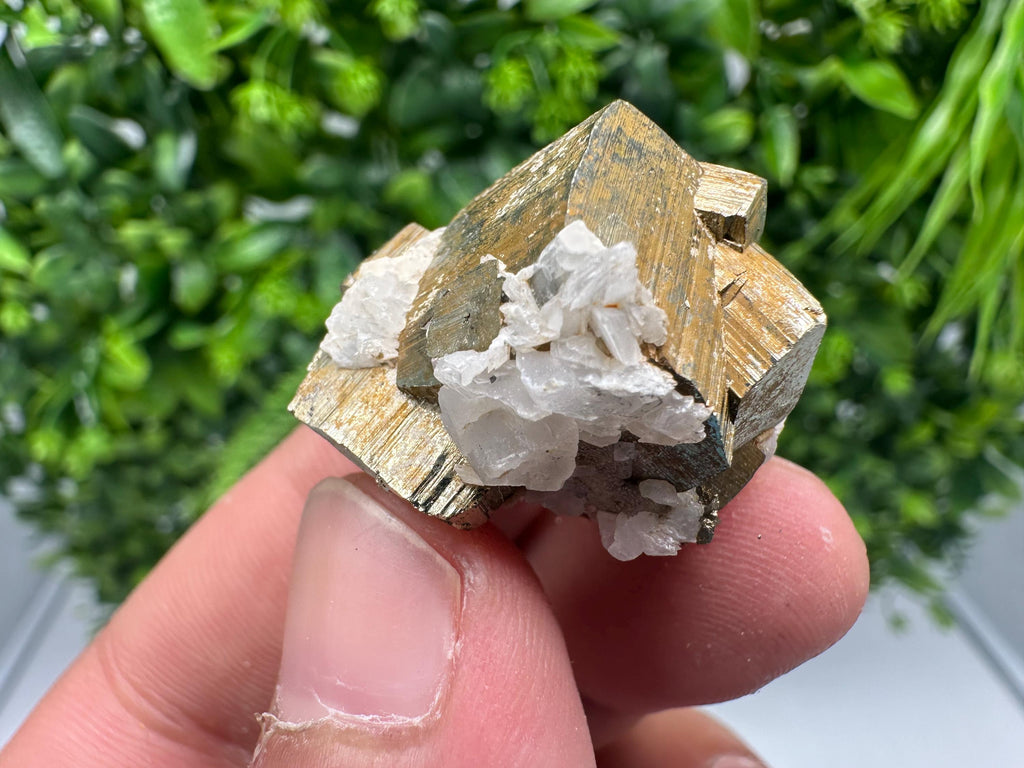 Wonderful Rainbow Pyrite whit Calcite,natural minerals souvenir Crystal,collection stone,rare minerals,home decor,Borieva Bulgaria