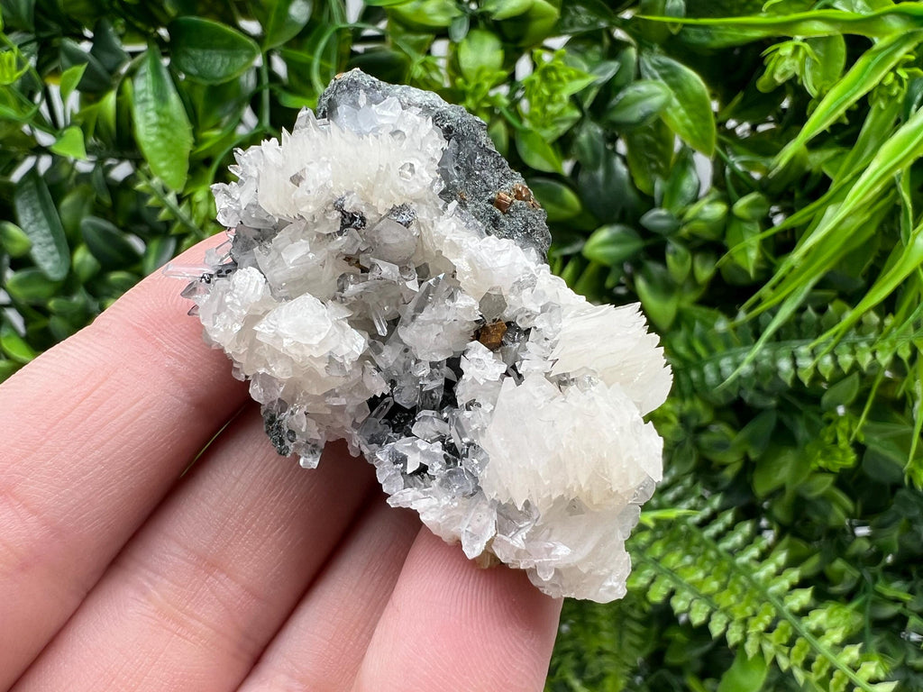 Stunning Calcite on Quartz from Borieva mine,Madan,Bulgaria,natural,collection mineral specimen,home decor stone,Rare minerals,gift,quartz