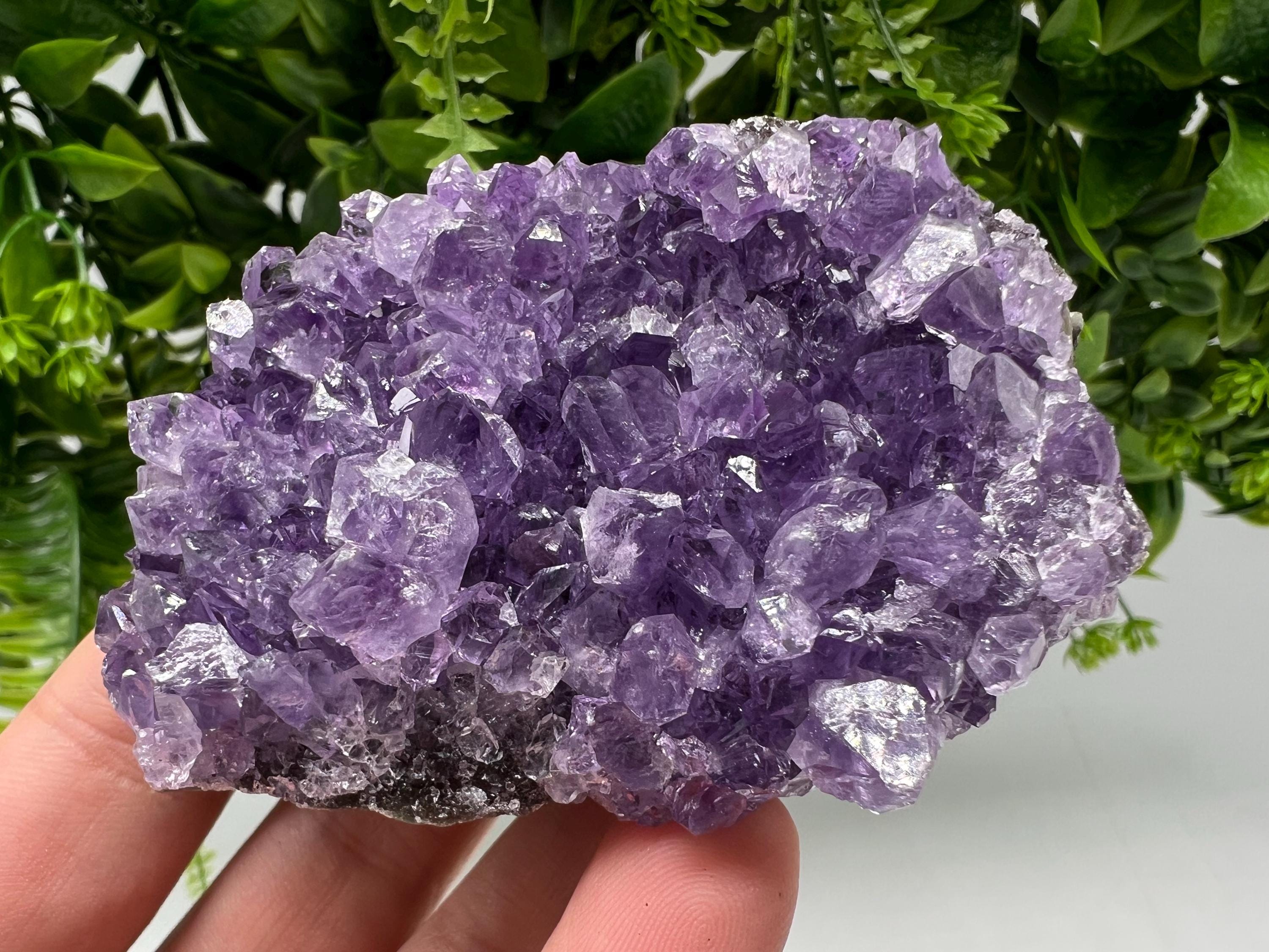 Natural Purple Amethyst Crystal from Uruguay, Home Decor, Energy Crystal