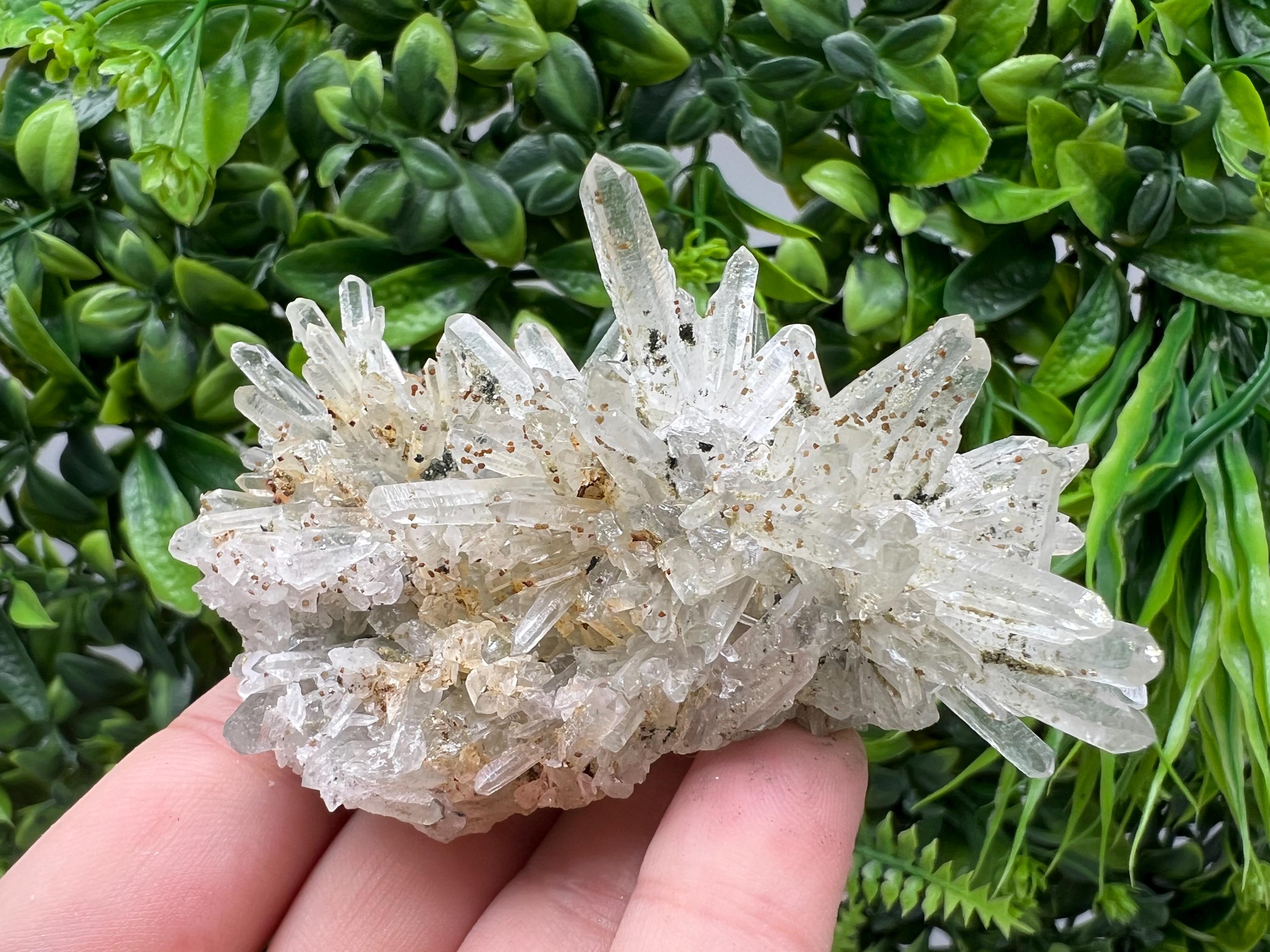 Stunning Pyrite on Quartz,Calcite from Borieva mine,Madan,Bulgaria,natural,collectible mineral specimen,home decor stone,collection crystal