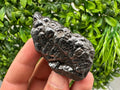 Botryoidal Black Hematite Specimen: Moroccan Crystal for Reiki Chakra