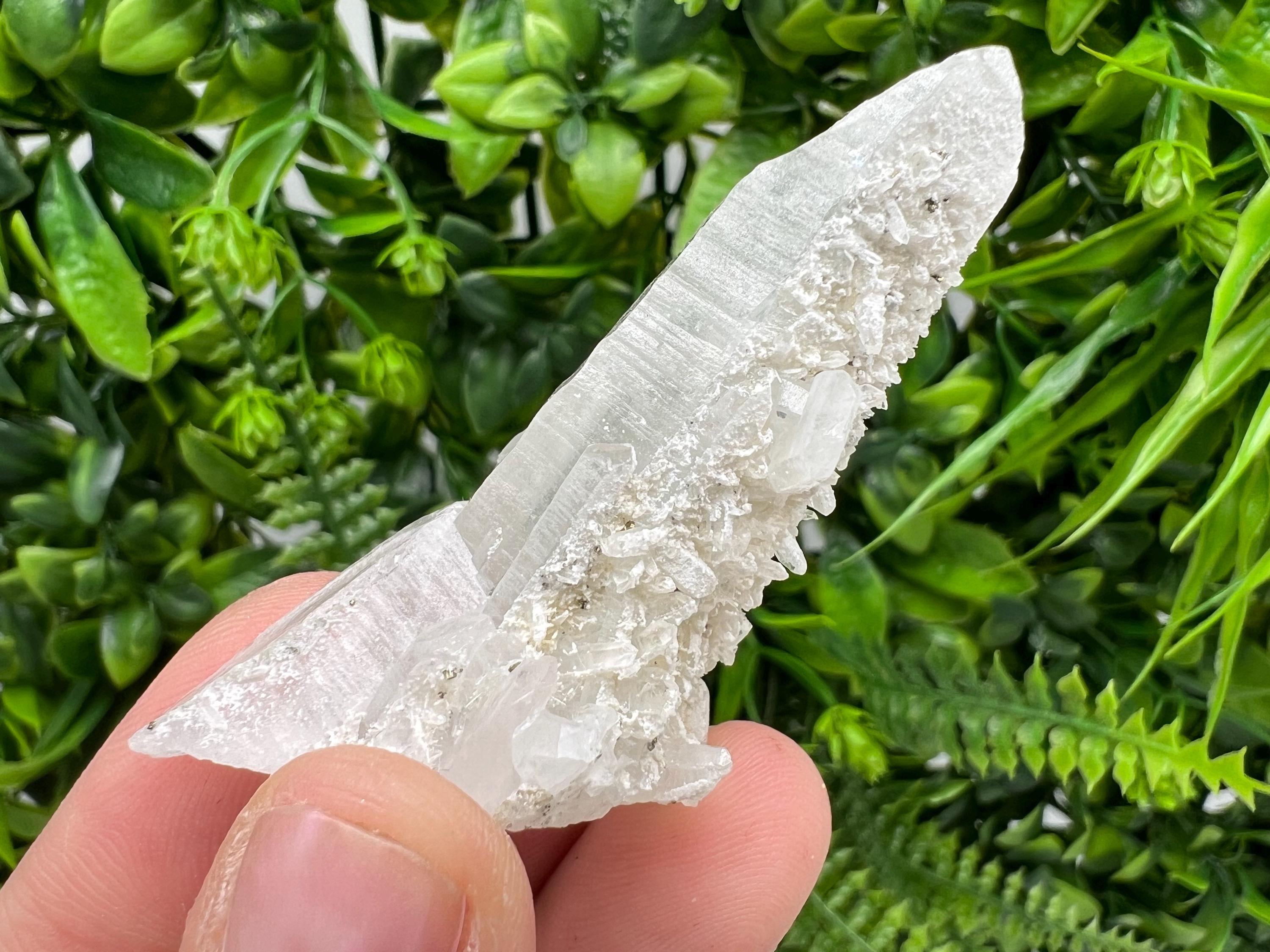 Transparent Quartz on Chlorite Matrix, Borieva Mine, Bulgaria