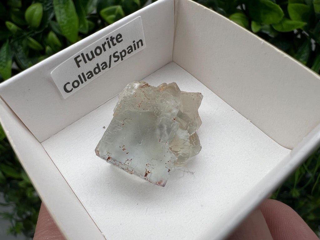 Raw Green Fluorite Crystal: Meditation Stone, Vintage Find