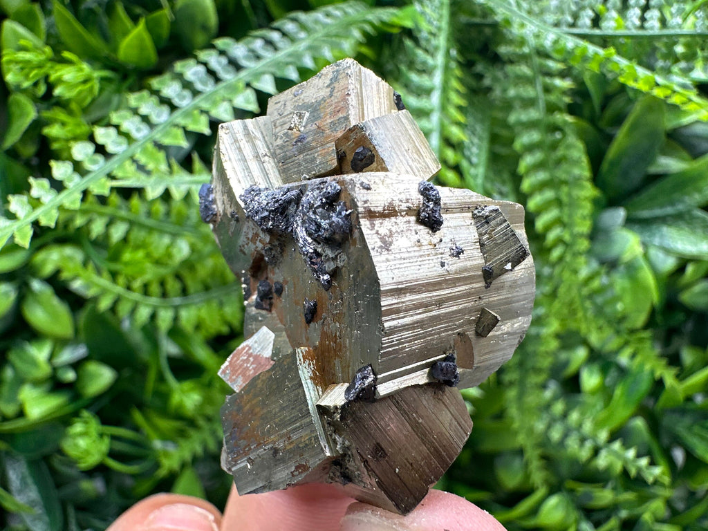 Natural Pyrite Crystal: Shiny Fool's Gold Mineral Souvenir