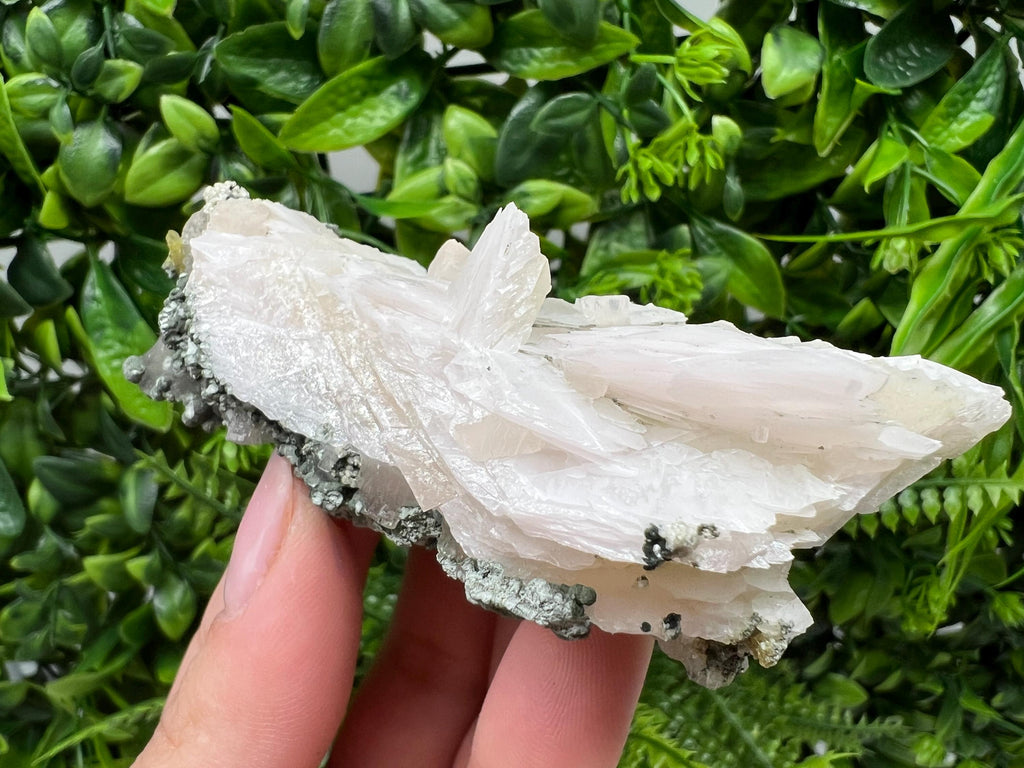Wonderful,UV Mangano Calcite from Borieva mine Madan Bulgaria natural minerals souvenir crystal collection home decor souvenir gift stone