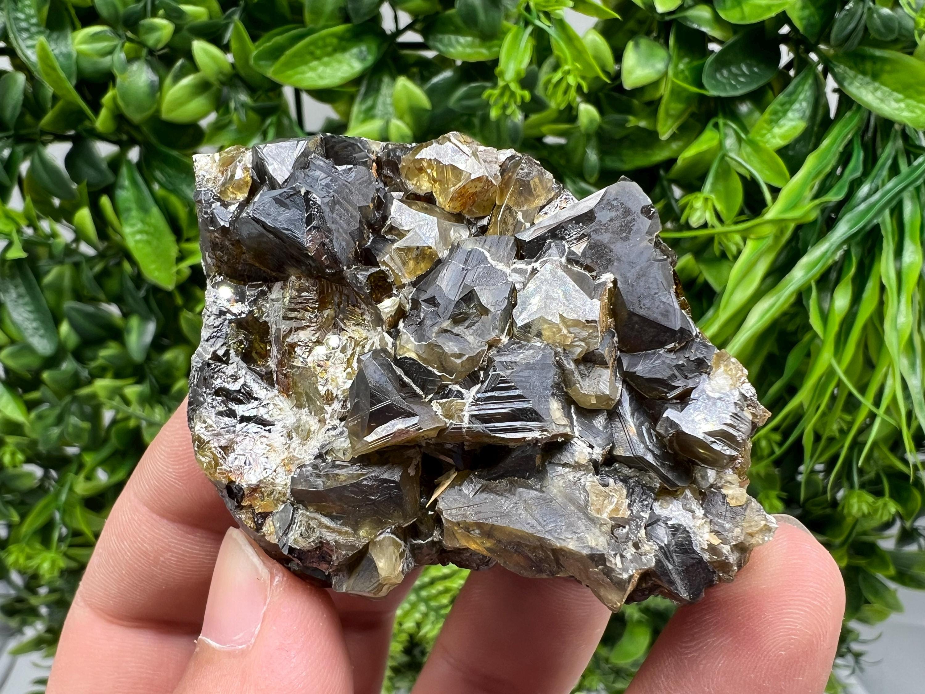 Cleiophane Sphalerite Gem: Rare Transparent Crystal Mineral Stone