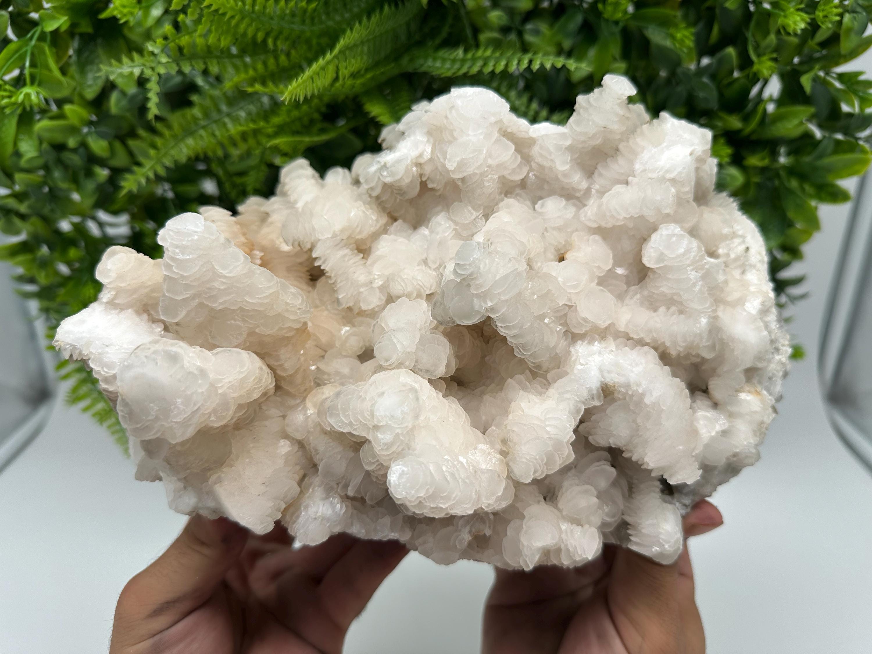 UV Fluorescent Calcite Cluster, Natural Mineral Specimen, Borieva Bulgaria