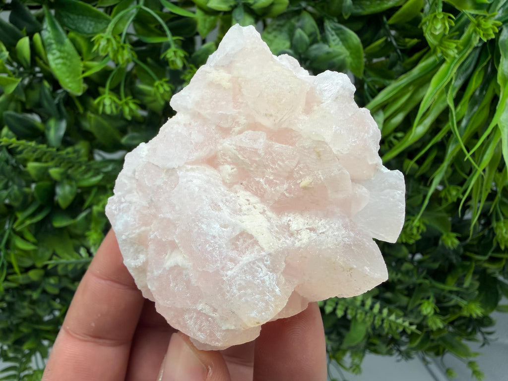 UV Reactive Mangano Calcite Crystal, Androvo Mine, Bulgaria