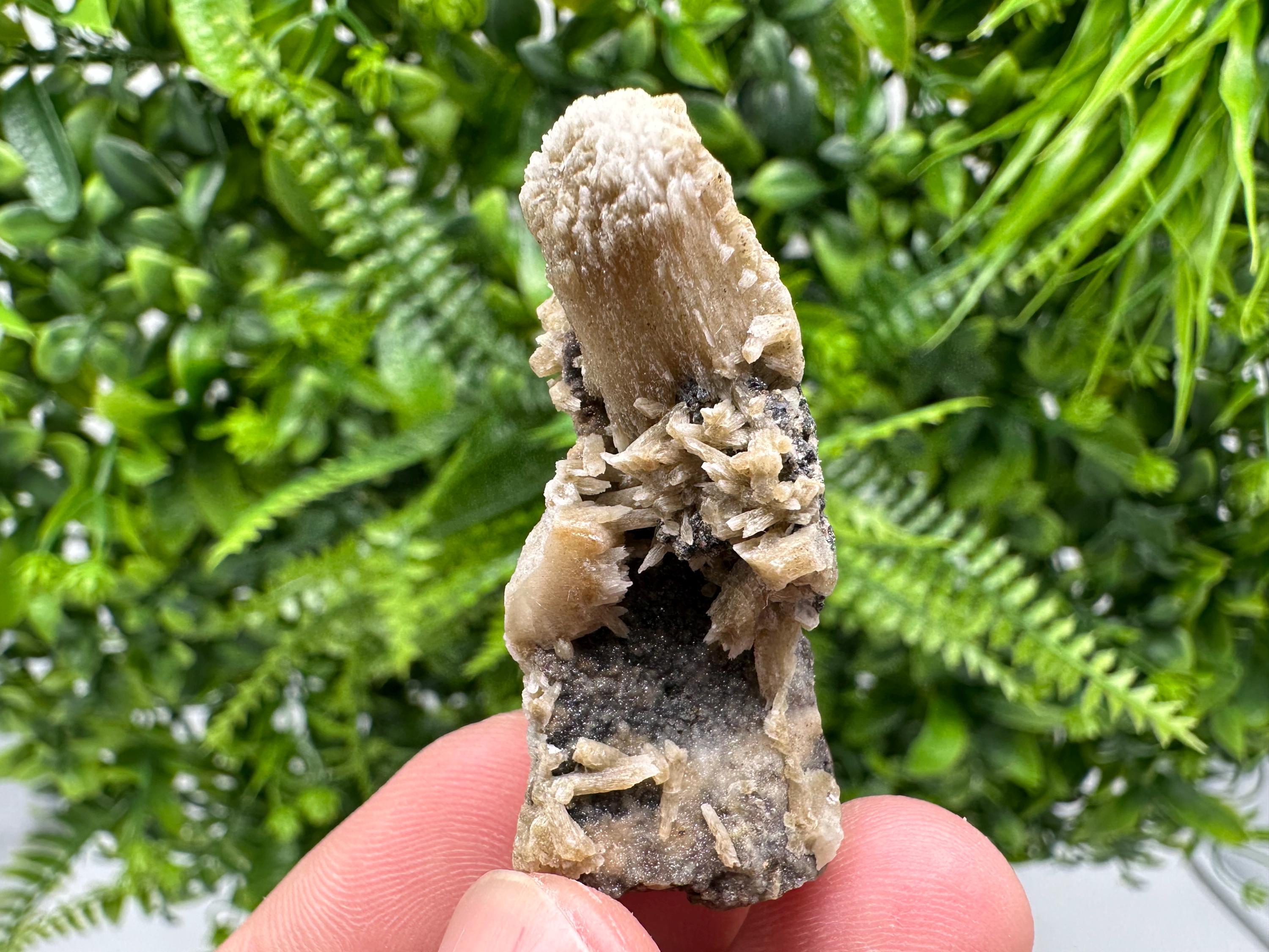Bulgarian Calcite Cluster: Natural Mineral Specimen, Home Decor Stone