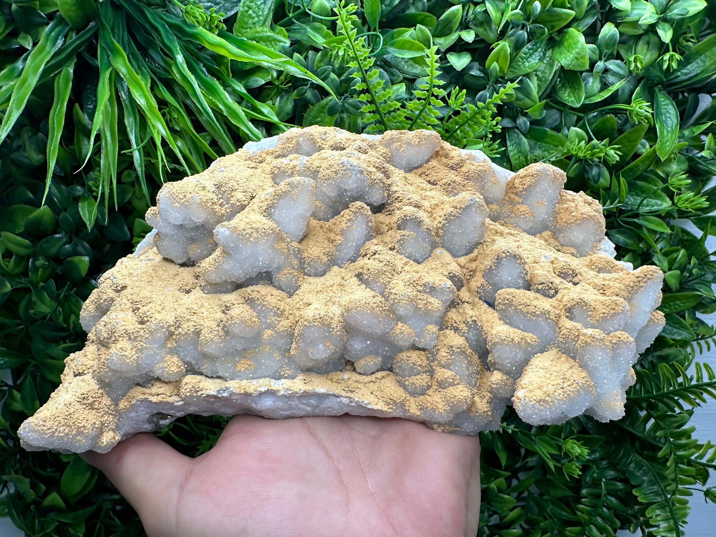 Large Chalcedony with Dolomite/Siderite, Krushev Dol Mine Mineral Specimen