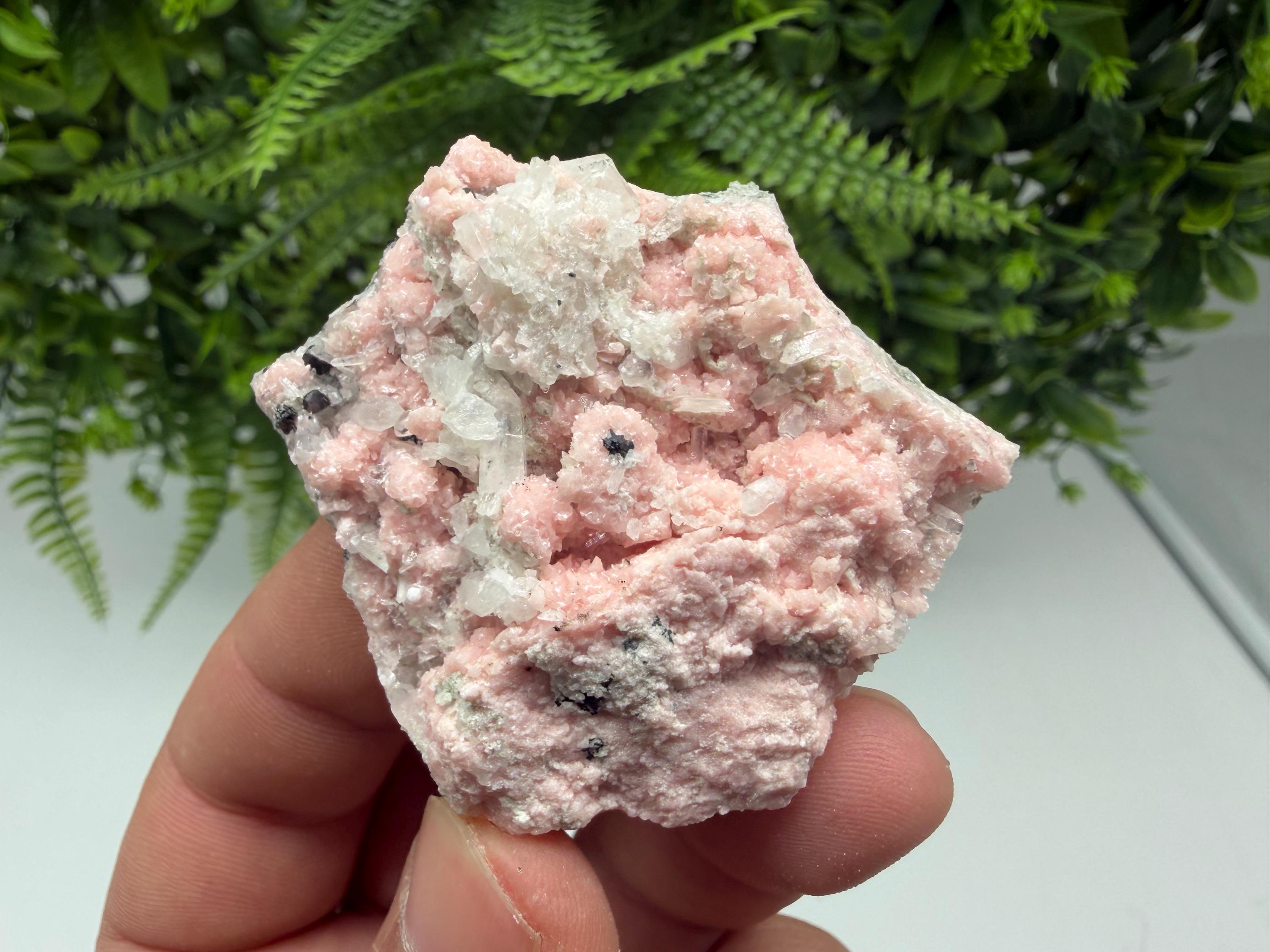 Pink Rhodochrosite Crystal, Starnica Mine, Bulgaria, Mineral Decor