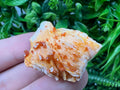 Red Vanadinite on Barite from Marocco,crystal minerals Speciment cluster Vanadinite crystal Vanadinite Geology Vanadinite cluster minerals