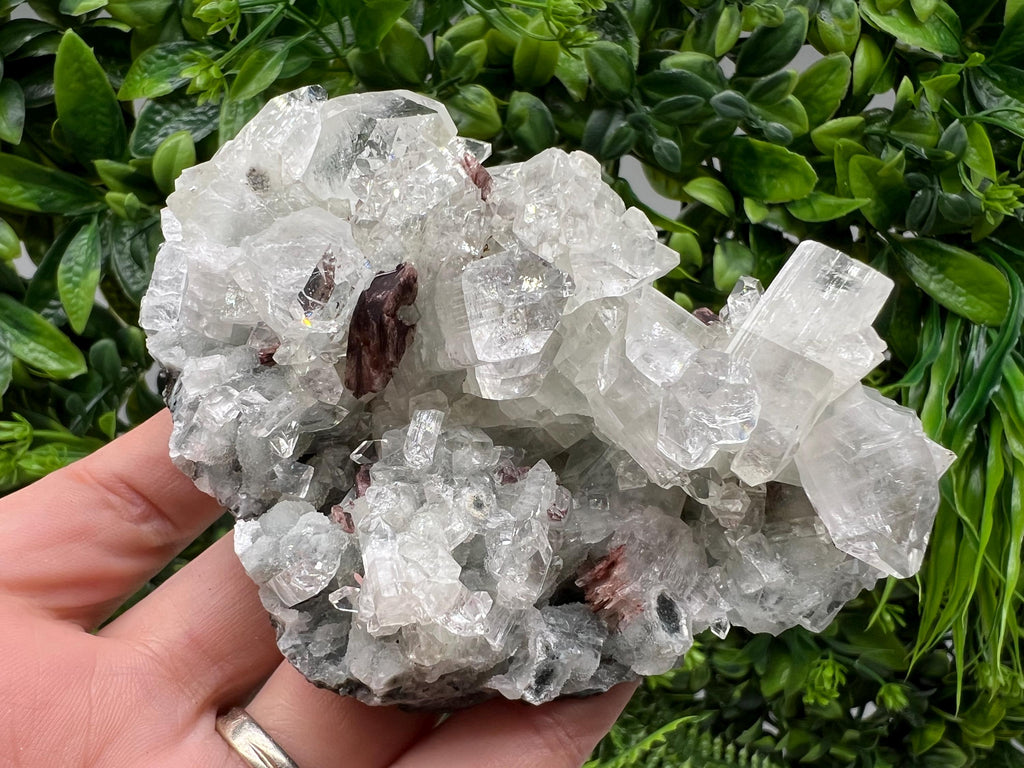 STUNNING Transparent Apophyllite on Chalcedony,natural, collection minerals specimen,India Minerals,Crystal, Stone Mineral Specimens India