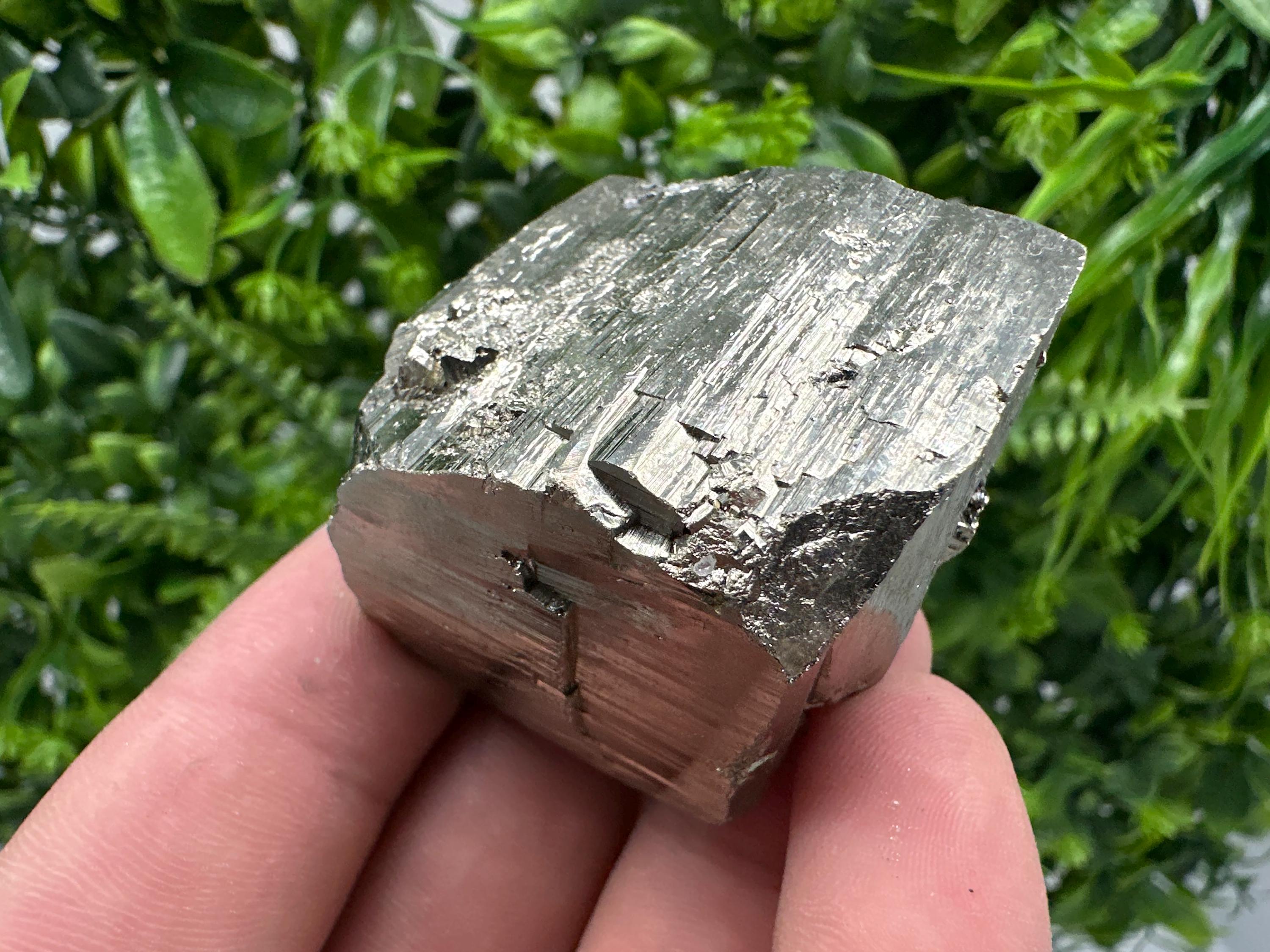 Natural Pyrite Crystal Mineral Specimen, Borieva Bulgaria