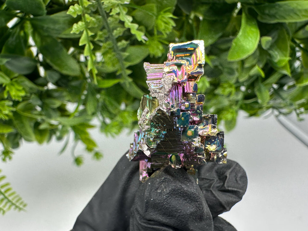 Rainbow Bismuth Crystal: Rare Gemstone Specimen,wholesale Bismuth