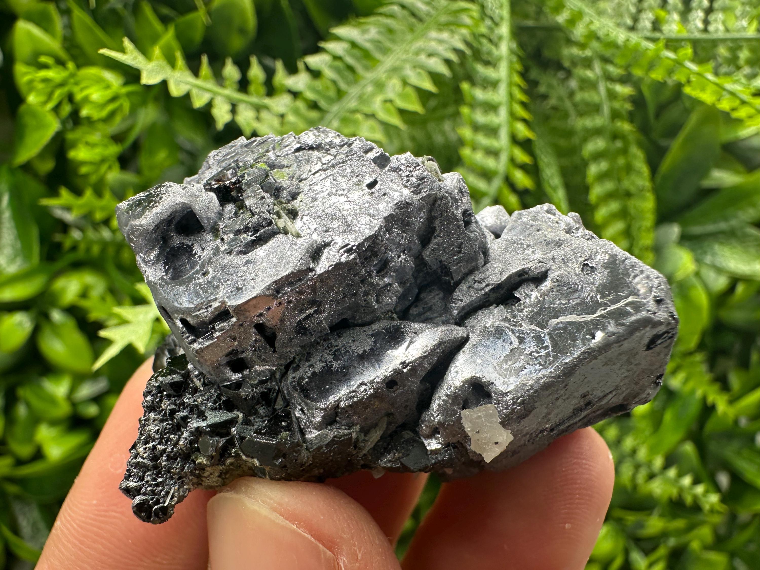 Galena with Black Sphalerite, Natural Minerals Souvenir from Borieva Bulgaria