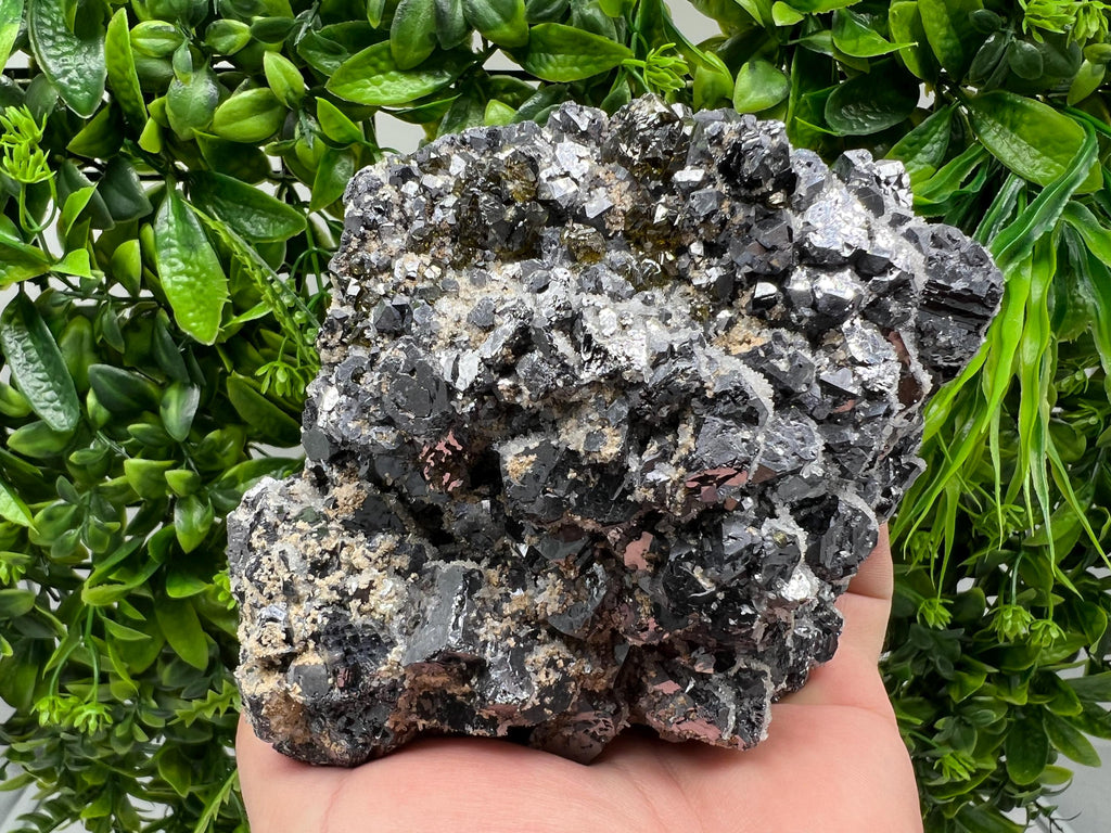 Rare Galena, Sphalerite, Pyrite Mineral Specimen: Krushev Dol Mine