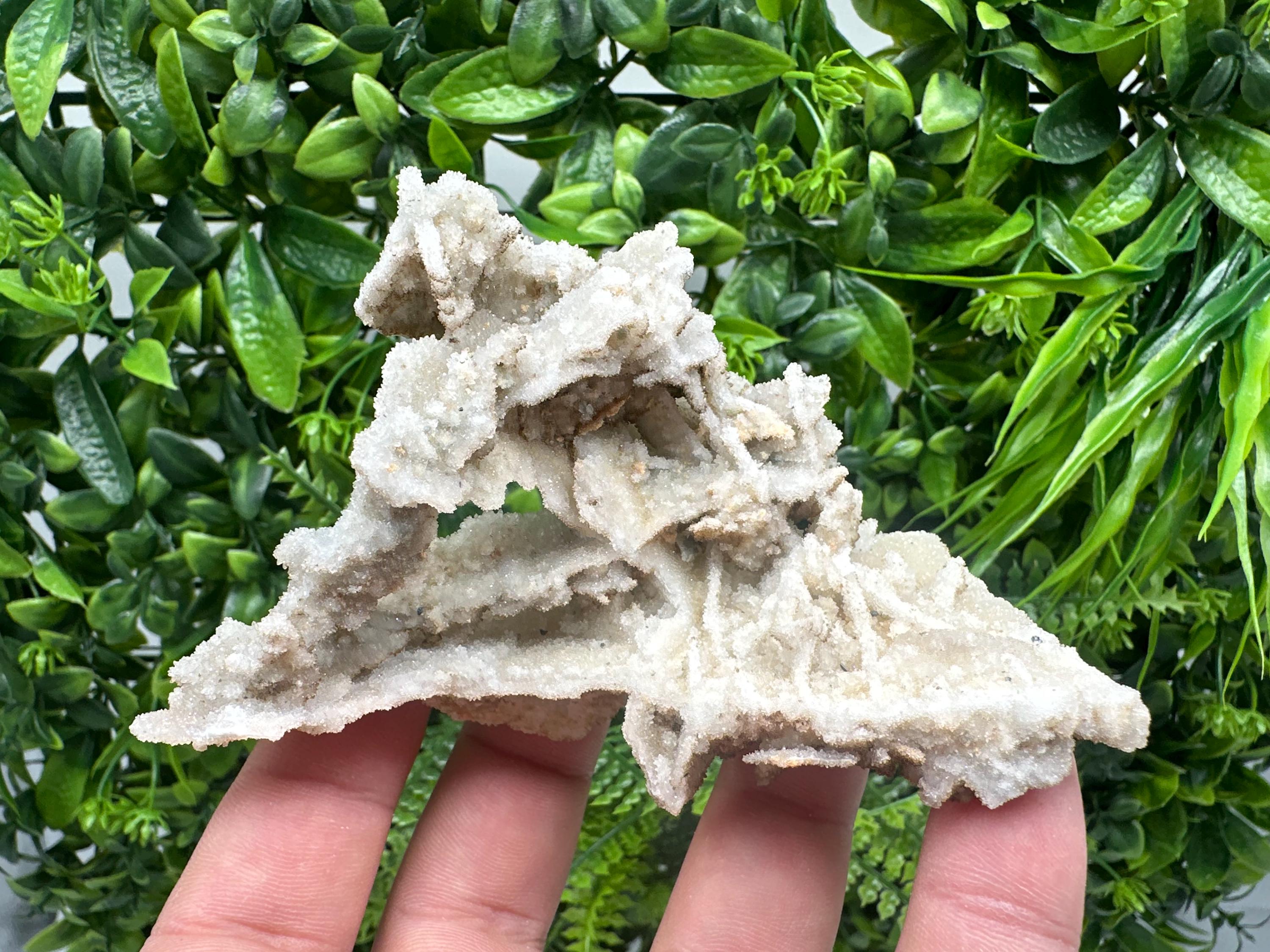 Quartz Chalcedony with Chlorite, Deep Blue Natural Minerals