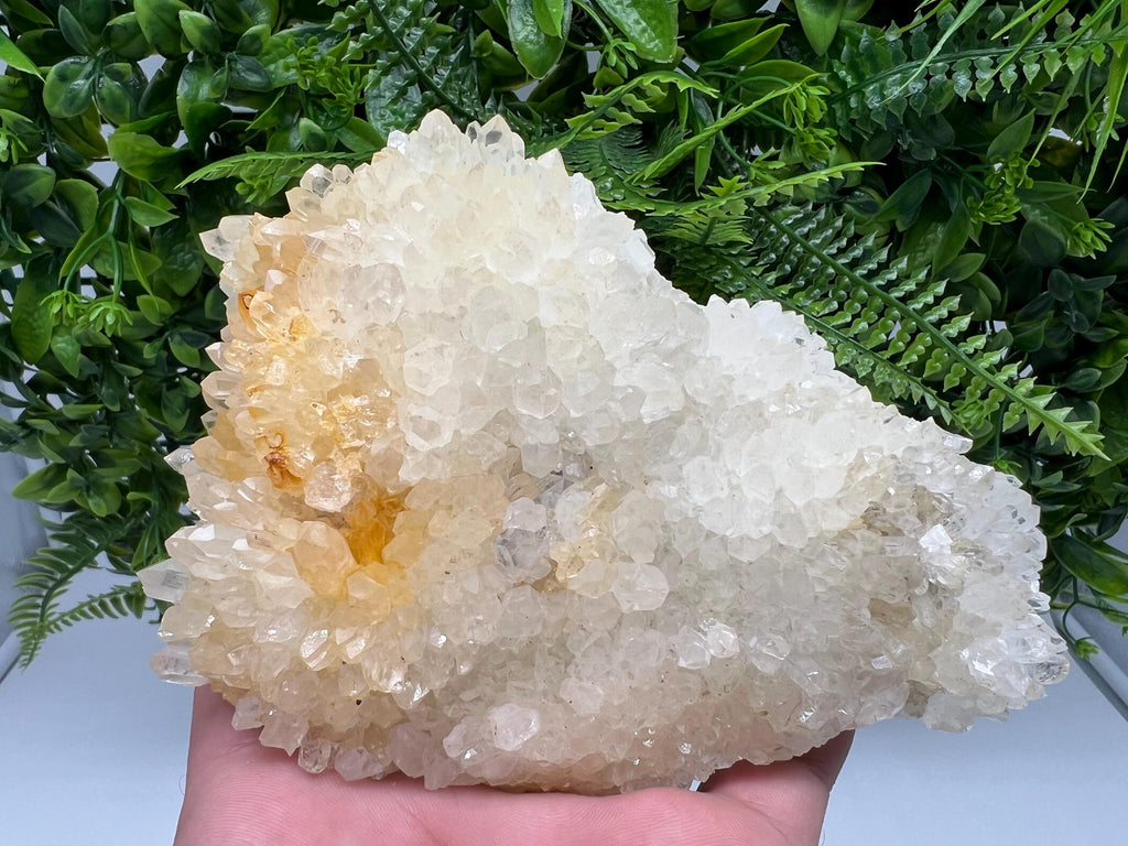 Stunning LIMONITE Quartz whit inclusions natural minerals souvenir gift crystal collection stone rare Quartz cluster 9 September Bulgaria