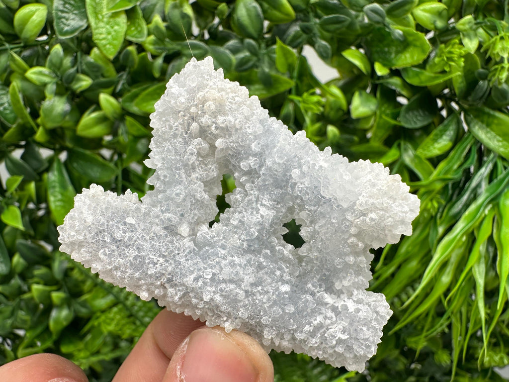 Natural Chalcedony Specimen: India Crystal Mineral, Home Decor