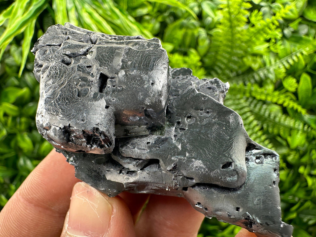 Shiny Galena Cluster: Rare Borieva Mine Crystal, Bulgaria
