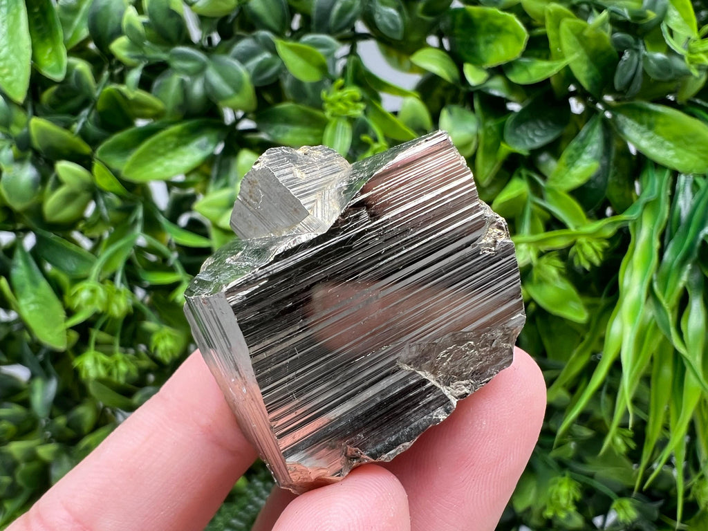 Rare Crystalline Rainbow Pyrite Cluster, Borieva Mine, Bulgaria
