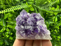 Natural Purple Amethyst Crystal Cluster from Uruguay