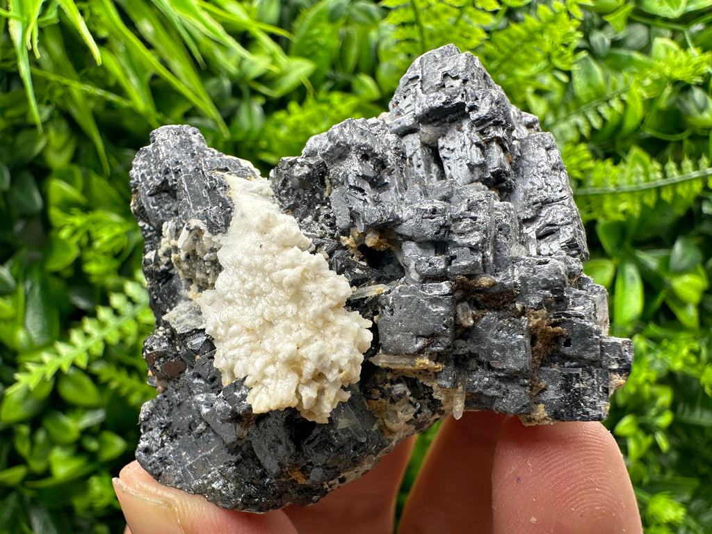 Rare Skeleton Galena Cluster: Natural Crystal Mineral Souvenir